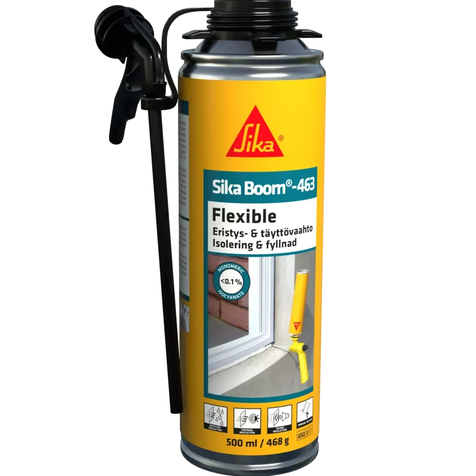 Sika PU-Fogskum SikaBoom 463 Flexible 500 ml