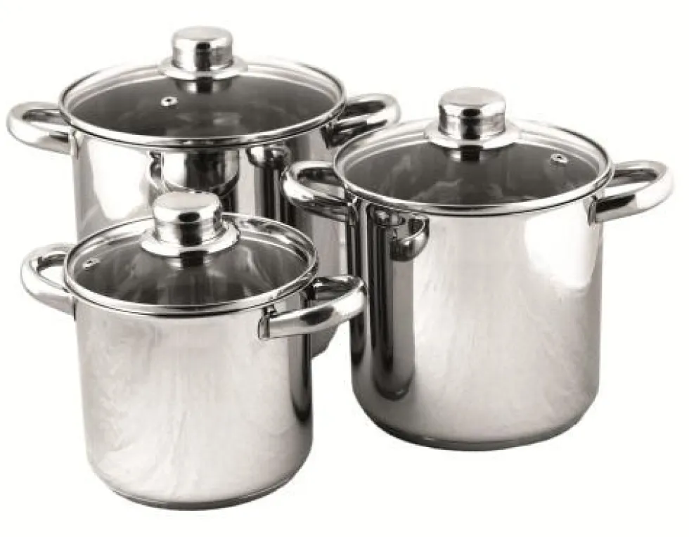 Smart Living Kastrullset 6 Delar Rostfritt