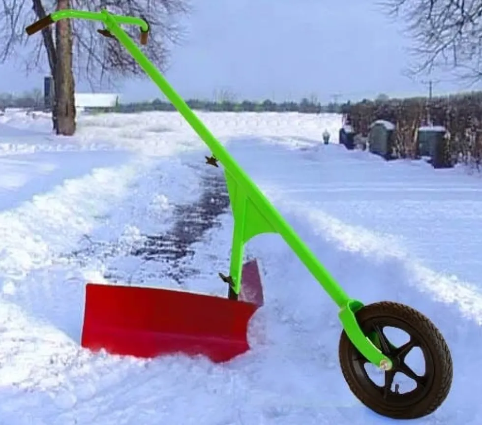 Snöplog till Hjulhackan