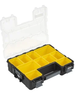 Stanley Sortimentlåda FATMAX PRO 10 fack, djup, med plastspännen