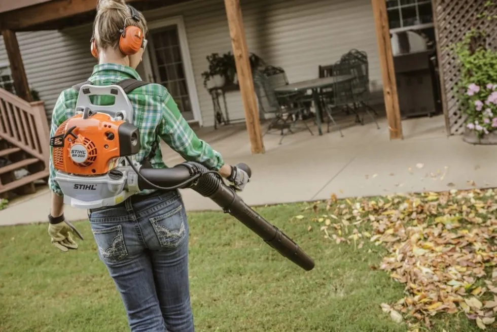 STIHL BR 200 Ryggburen Bensinlövblås