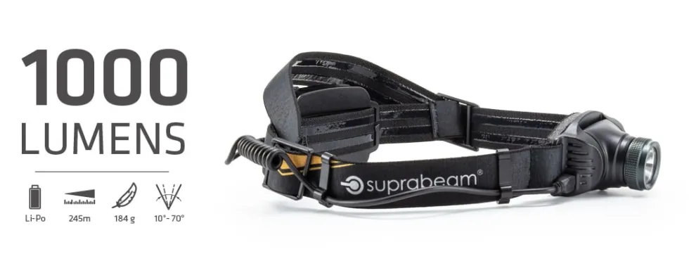 Suprabeam V3pro rechargeable Pannlampa