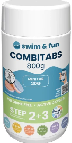 Swim & Fun Combi Tabs Aktivt Syre 20g