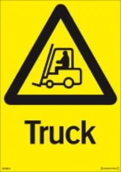 Systemtext Skylt Truck