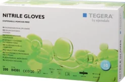 Tegera Engångshandske 84301, nitril, puderfri, 200-pack