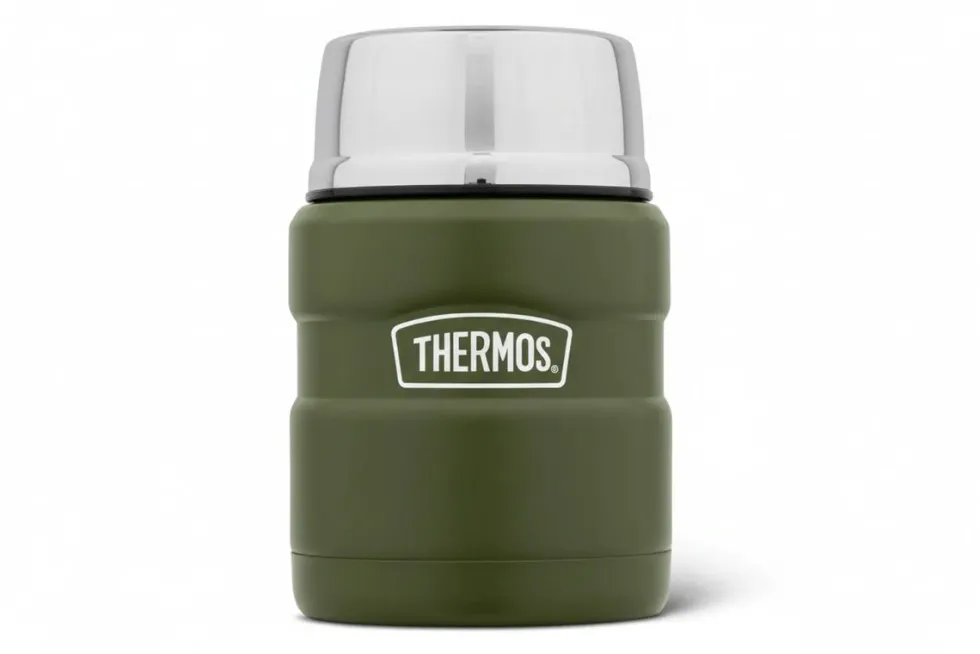 Thermos King Mattermos 0.5L Mossgrön