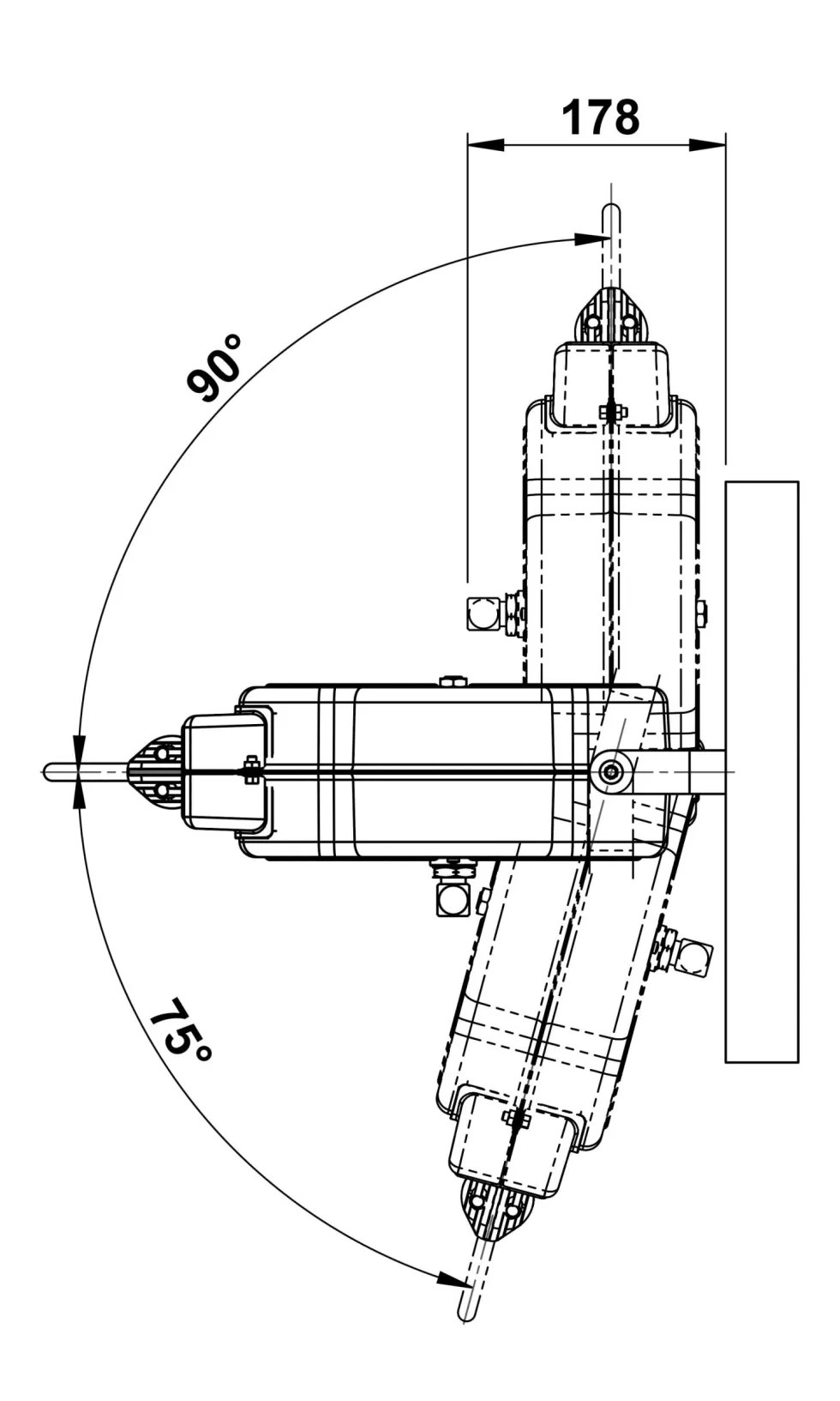 Torino-Faicom Slangvinda Luft 20B 5/16" 15M