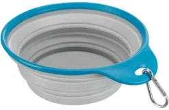 Trixie Reseskål i silikon med plastkant - 1 l/Ø 18 cm