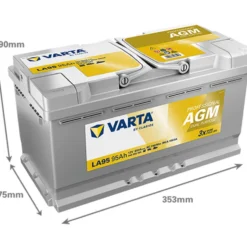 Varta 95Ah Start/förbrukning Professional DP AGM LA95