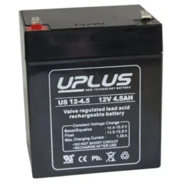 12 V Blycellsbatteri 4,5 Ah Uppladdningsbart
