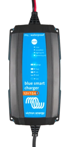 Victron Energy Laddare Blue Smart 12V/15A IP65 portabel med Bluetooth
