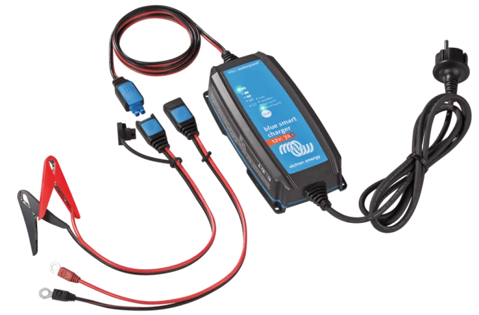 Victron Energy Laddare Blue Smart 12V/7A IP65 portabel med Bluetooth