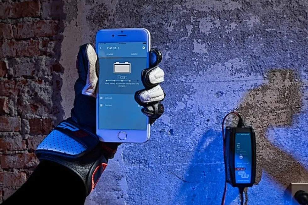 Victron Energy Laddare Blue Smart 12V/7A IP65 portabel med Bluetooth