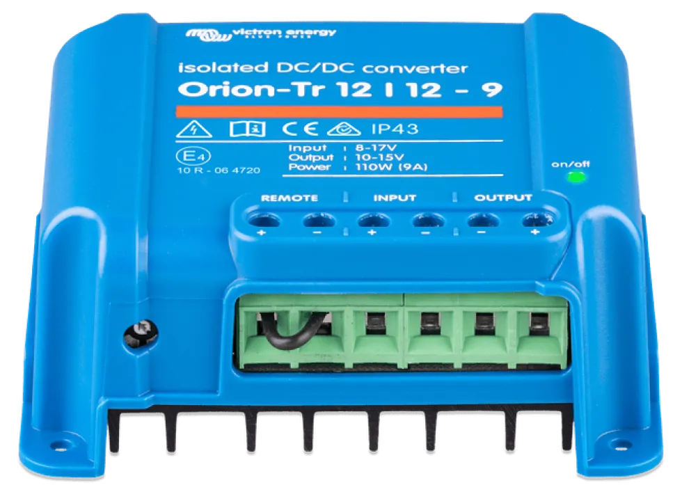 Victron Energy Laddare DC-DC Orion-Tr 12/12V-9A IP43 (isolerad)