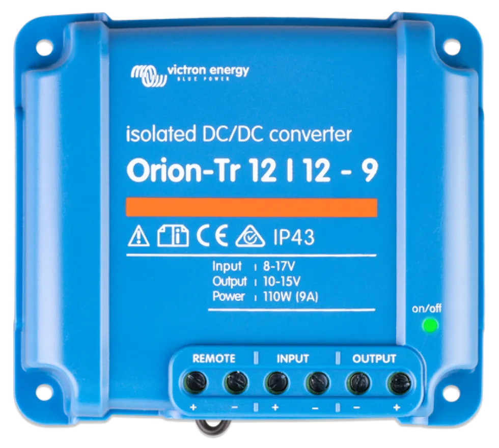 Victron Energy Laddare DC-DC Orion-Tr 12/12V-9A IP43 (isolerad)