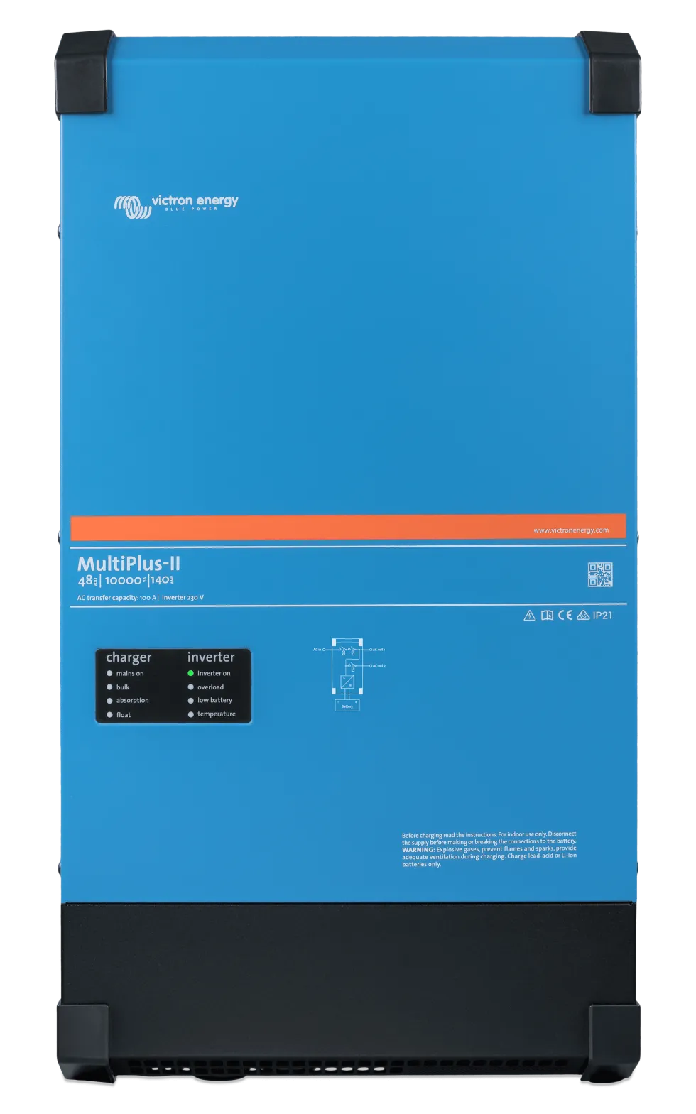 Victron Energy MultiPlus-II 48/10000/140-100 230V Laddare / Omvandlare