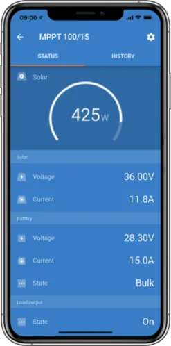 Victron Energy Solcellsregulator SmartSolar MPPT 100V/20A IP43 med Bluetooth