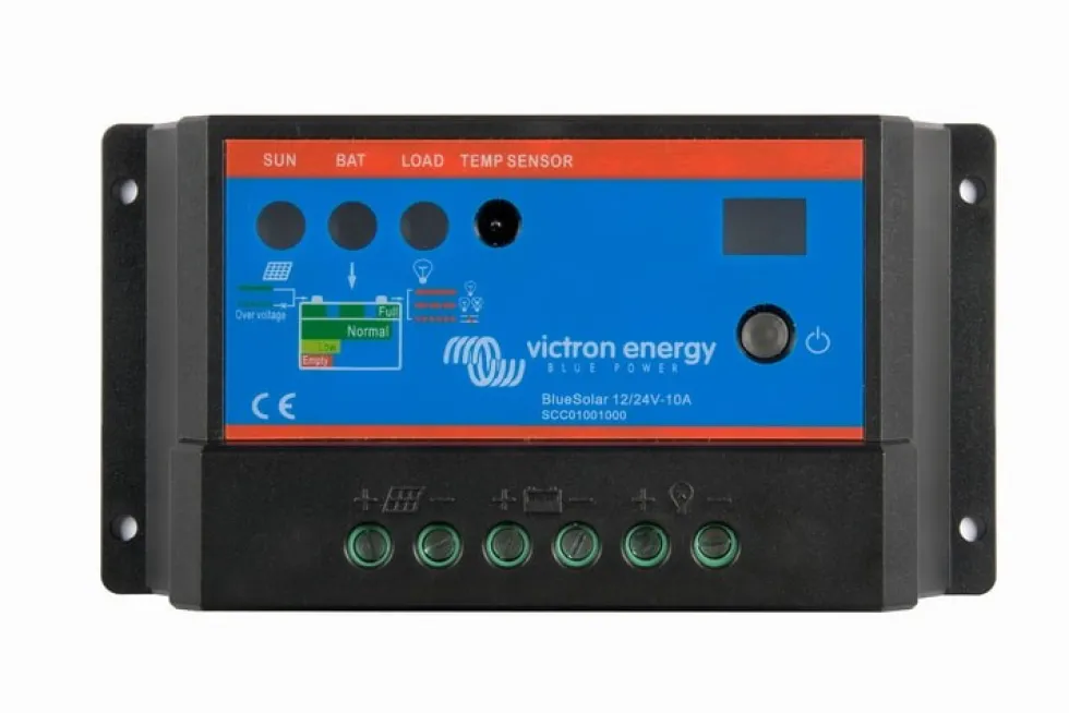 Victron Energy Solcellsregulator BlueSolar PWM 12/24V-10A
