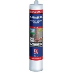 Våtrumssilikon 514 Dana Lim Transparent 300ml