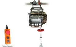 Warrior Winches Byggvinsch 800KG IP65, 230V