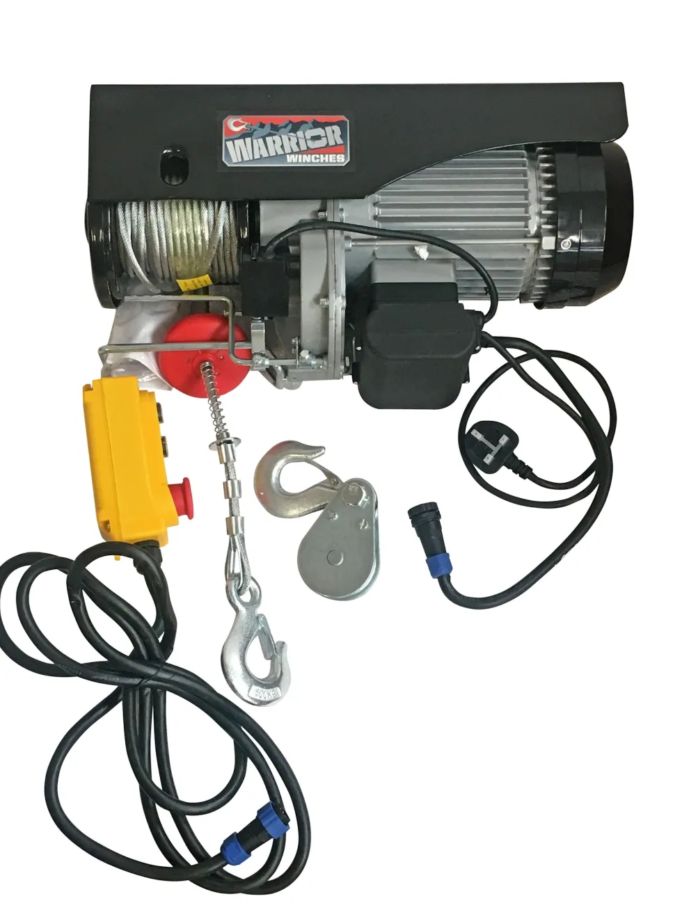 Warrior Winches Elektrisk Lyftvinsch 1000 KG IP54, 230V