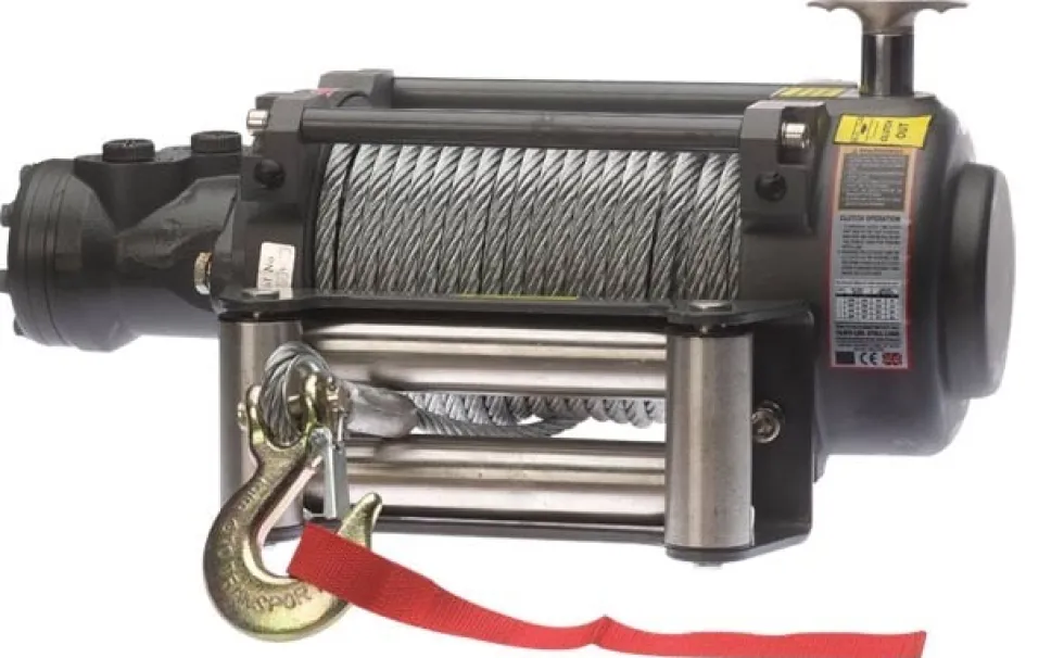 Warrior Winches NH 15000 Hydraulisk Vinsch, Stålvajer