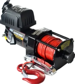 Warrior Winches Ninja 2000 Vinsch, 12V Armortek syntetlina