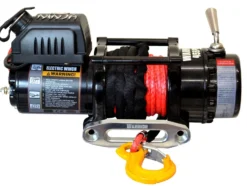 Warrior Winches Ninja 4500 Vinsch, 12V Armortek syntetlina