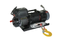 Warrior Winches Ninja 4500 Vinsch, 12V Armortek syntetlina
