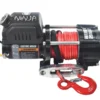 Warrior Winches Ninja 2500 Vinsch, 12V Armortek syntetlina