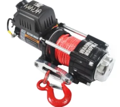 Warrior Winches Ninja 2500 Vinsch, 12V Armortek syntetlina