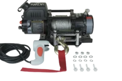 Warrior Winches Ninja 4500 Vinsch, 24V Stålvajer