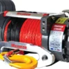 Warrior Winches Samurai 17500 Heavy Duty, 24V Armortek syntet Vinsch