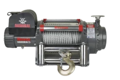 Warrior Winches Samurai 20,000 Heavy Duty Vinsch, 24v Stålvajer