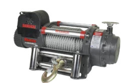 Warrior Winches Samurai 20,000 Heavy Duty, 12V Stålvajer Vinsch
