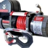 Warrior Winches Samurai 9500 Premium Vinsch - Short Drum, 12V Armortek syntetlina