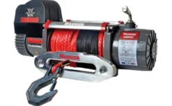 Warrior Winches Samurai V2 12000 Premium Vinsch, 12V Armortek syntetlina
