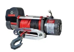 Warrior Winches Samurai V2 8000 Premium Vinsch, 12V Armortek syntet