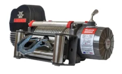Warrior Winches Samurai V2 8000 Premium Vinsch, 24V Stålvajer