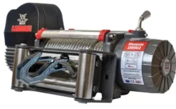 Warrior Winches Samurai V2 12000 Premium Vinsch, 24V Stålvajer