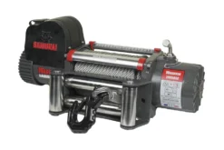 Warrior Winches Samurai V2 14500 Premium Vinsch, 24V Stålvajer