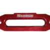 Warrior Winches Syntetguide i aluminium förstärkt för 10''-trumma Röd