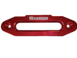 Warrior Winches Syntetguide i aluminium förstärkt för 10''-trumma Röd