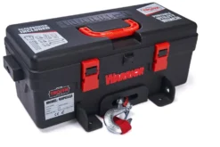 Warrior Winches Trojan 4000 Portabel Vinsch, 12V Syntetiskt rep