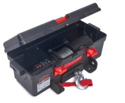 Warrior Winches Trojan 4000 Portabel Vinsch, 12V Stålvajer