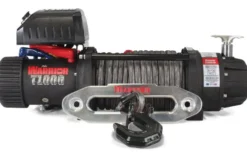 Warrior Winches T1000-145 Severe Duty Vinsch, 24V Armortek Extreme