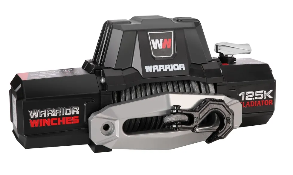 Warrior Winches Vinsch Gladiator 12,000 lbs, 12V Armortek Extreme