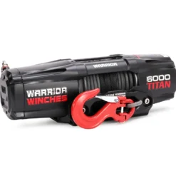 Warrior Winches Vinsch Titan 6000 Elektrisk vinsch - Armortek Extreme (Slim) 24V