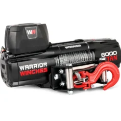 Warrior Winches Vinsch Titan 6000 Elektrisk vinsch - Stålvajer 12V
