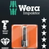Wera Bits Fyrkant 2 x 25, Impaktor, 1-pack